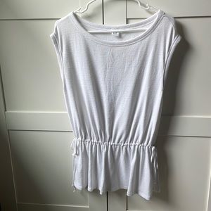 Gap- white shirt- very soft material- very gently used